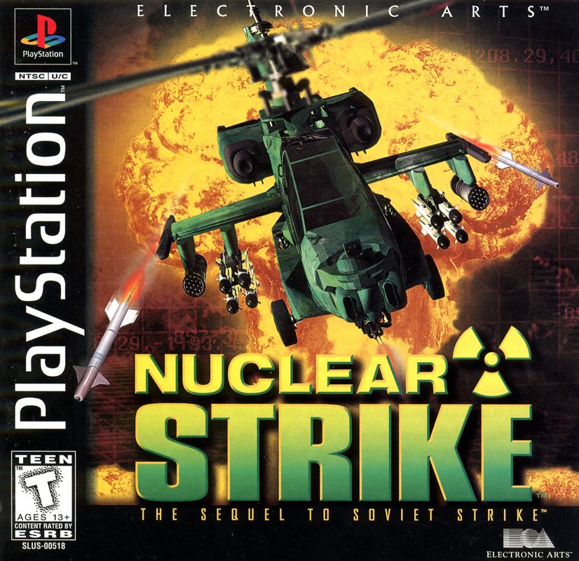 Nuclear Strike box art for Playstation